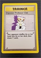 1999 Pokemon Trainer Imposter Prof Oak 73/102