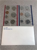 1981 United States mint uncirculated coin set