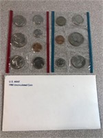 1980 United States mint uncirculated coin