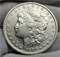 1882-O Morgan Silver Dollar