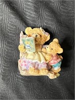 Teddy Bear Ceramic Figurine