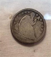 1840O Seated Dime KEY DATE