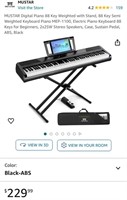 DIGITAL PIANO (OPEN BOX, POWERS ON)