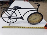Bicycle decoration clock