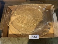 Glass Fish Platter