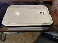 Enamelware Refrigerator Box w/ Lid