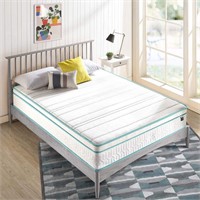 ZINUS 12 Inch Memory Foam Spring Hybrid Mattress