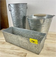 3 Piece Galvanized Lot