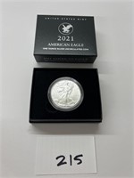 2021 American eagle 1 oz silver uncirculated mint