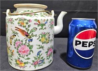 19th Century Porcelain Famille Rose Teapot