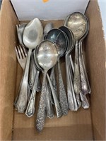 Plated flatware