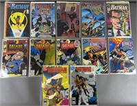 12pc Batman DC Comic Books w/ Keys