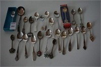 LOT OF ASSORTED COLLECTORS SPOONS