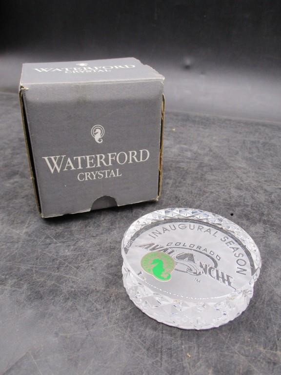 Waterford Crystal Hockey Puck