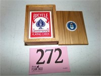 AIRFORCE CARD BOX WITH CARDS