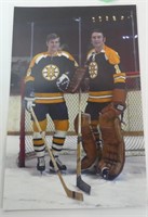 Bobby Orr & Ed Johnson - Boston Bruins