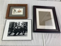 3 piece Picture m/Frame Lot