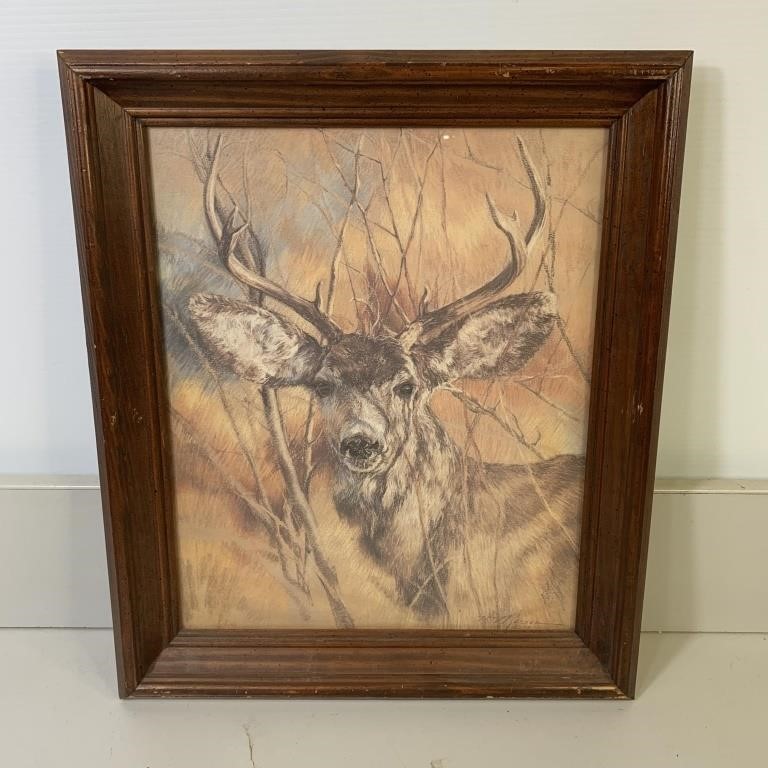 20 x 17 The Silent Buck Vintage Wall Decor K Maroo