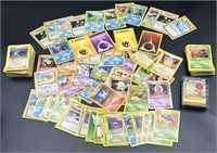 Large Lot Of Pokémon Cards In Pokémon Tin