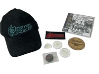 Saxon Guitar Picks, CD Etc