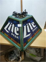 Beer Light Plastic 26" Square - Untested
