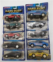 (J) 10 Hard Body cars