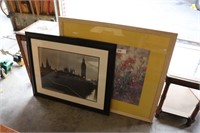 2 framed prints