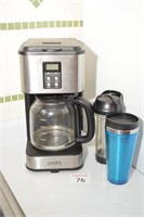 Cooks Coffee Maker w/ Mugs