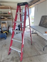 6 foot fiberglass Husky ladder