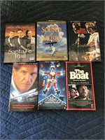 Movies Lot of 6 DVD and VHS