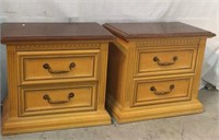 2 Matching Side Tables 3A