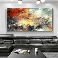 New $53 Colorful Cloud Canvas Wall Art
