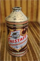 Rare Falstaff Cone Top Beer Can