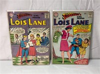 2 Lois Lane Vintage 12 Cent Comic Books