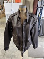 US Leather Flight Jacket