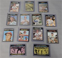 1971 Topps Baseball Cards Stars incl Bench