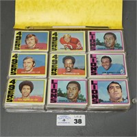 1970's Football Cards - Binder