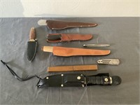 Assorted knives