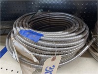 Roll of 600 Volt Aluminum Armored Dry Cable