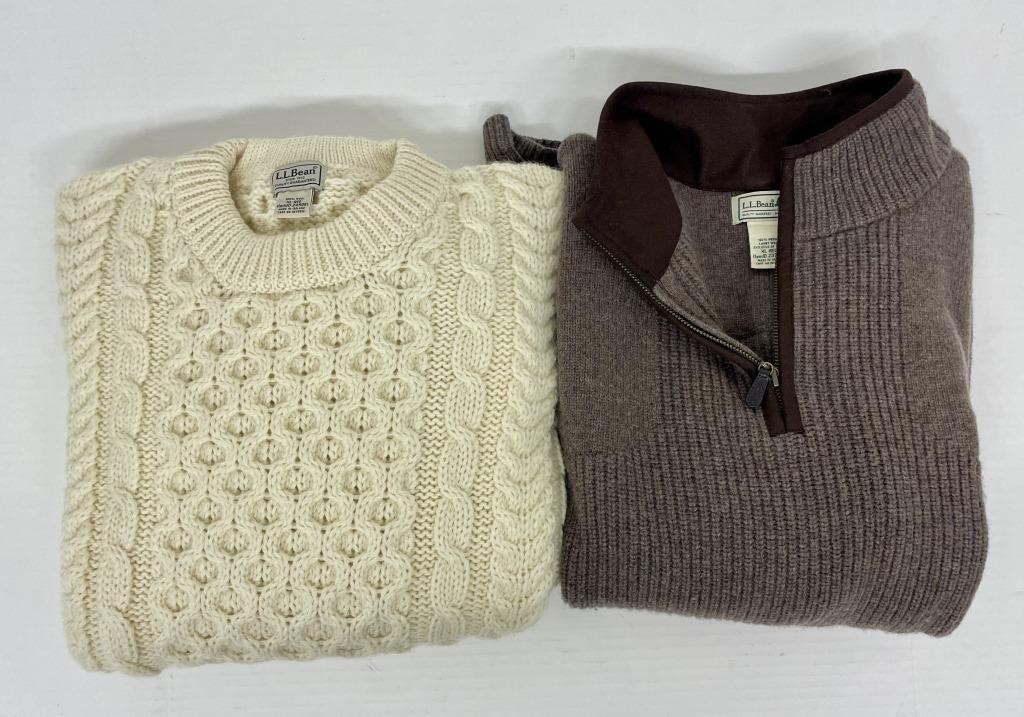 Heavy-Weight Wool Sweaters, XL