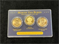 Martin Van Buren Presidential Coin Set