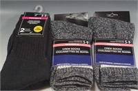 4 PAIRS OF WOMEN'S SOCKS SIZE 5-9 FULL CUSHION NEW