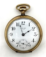 New Era USA Pocket Watch 2.25” (Runs)