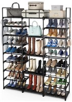 CAITLYN, 9 TIER SHOE RACK STORAGE ORGANIZER