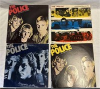 4) The Police LP vinyl records