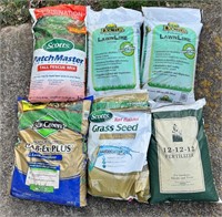 GRASS SEED, FERTILIZER & LIME