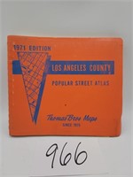 1971 Los Angeles County Popular Street Atlas