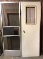 Aluminum RV Door