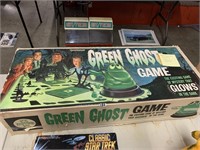 VINTAGE 1965 TRANSOGRAM GREEN GHOST GAME