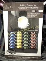 NIFTY ROLLING DRAWER FOR NESPRESSO CAPSULES